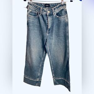 Vero Moda raw edge detail.